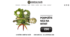 Desktop Screenshot of festivalalimenterre.cz
