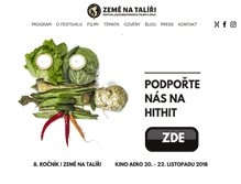 Tablet Screenshot of festivalalimenterre.cz